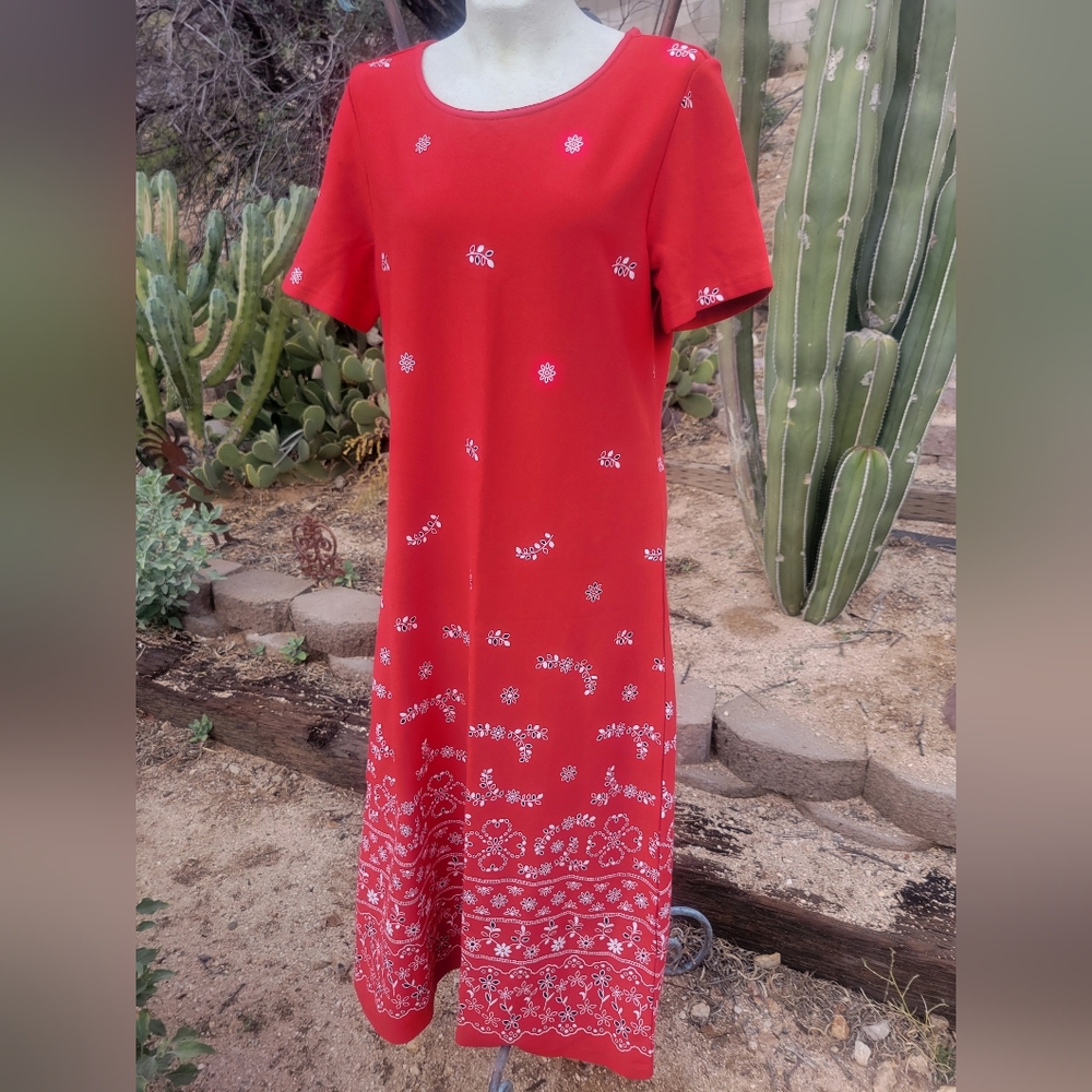 NWT Red Coldwater Creek Dress